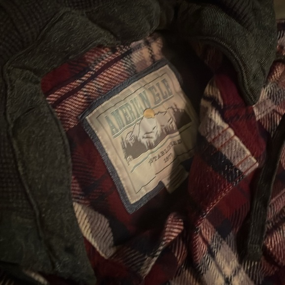 AE Hooded Flannel XS - Picture 2 of 6